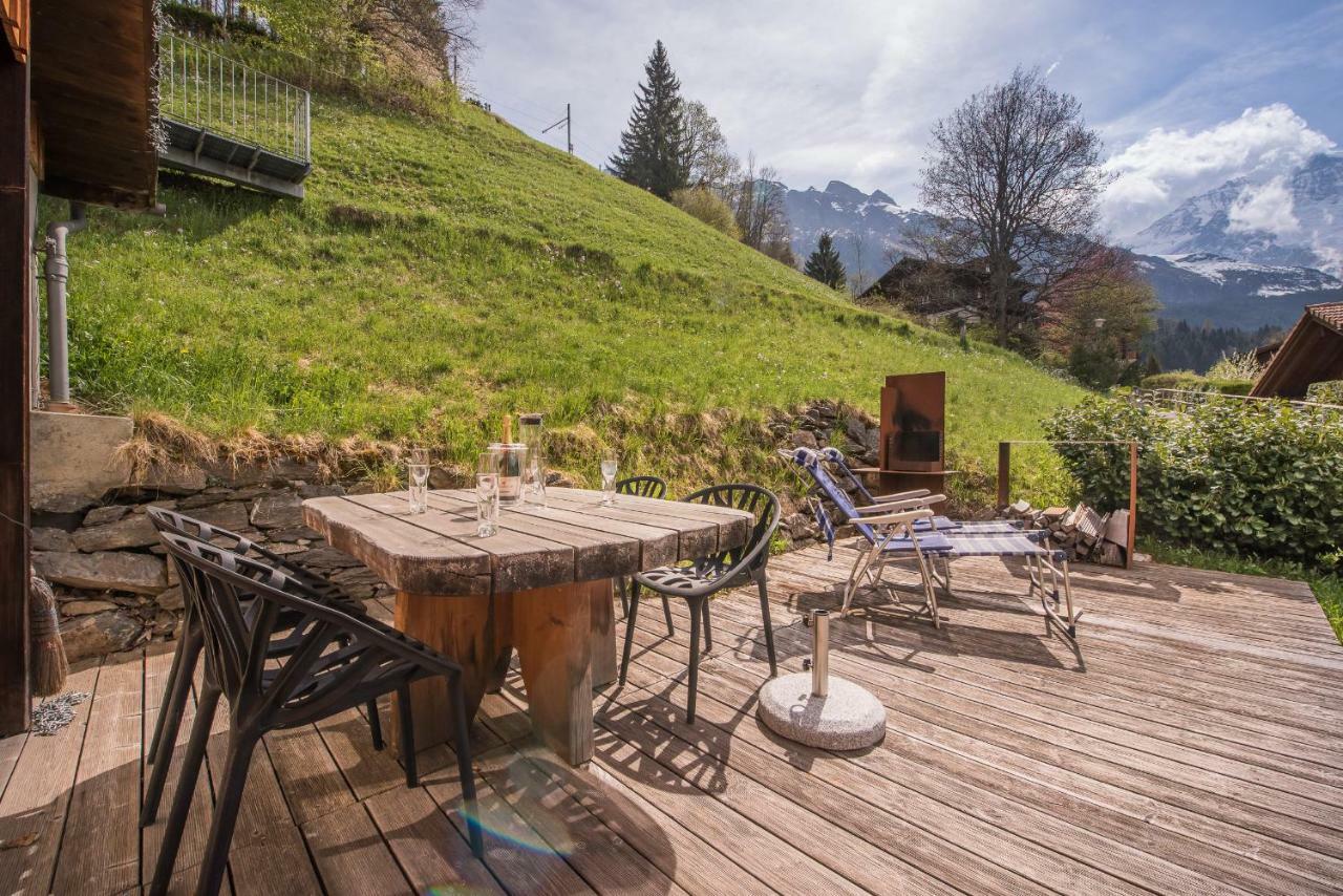 Schweizerheim Residence 11 Wengen Exterior foto